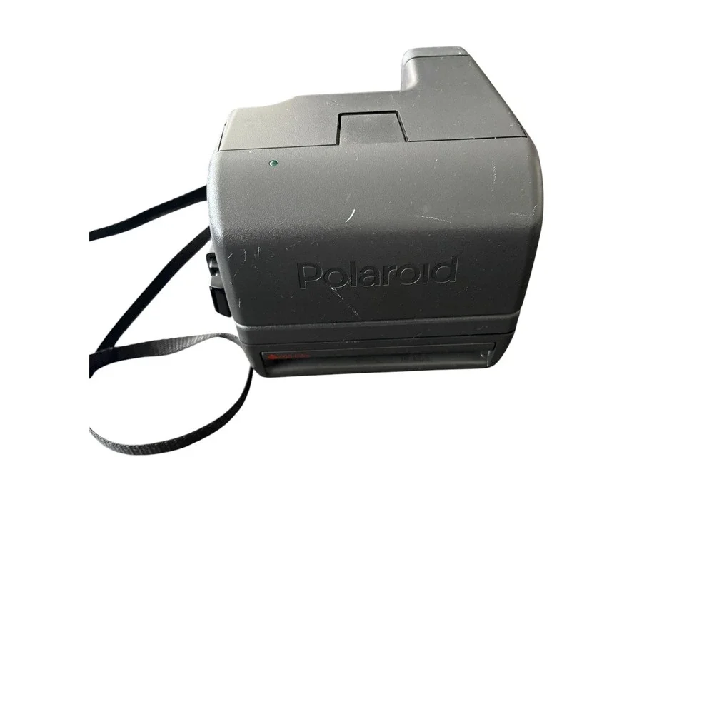 Polaroid OneStep Closeup Instant Film Camera Vintage 600 Series Dark Gray Flash